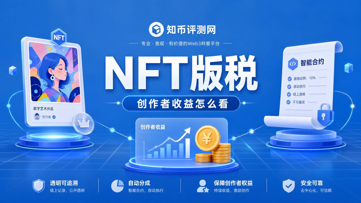 NFT版税是什么？创作者收益怎么看