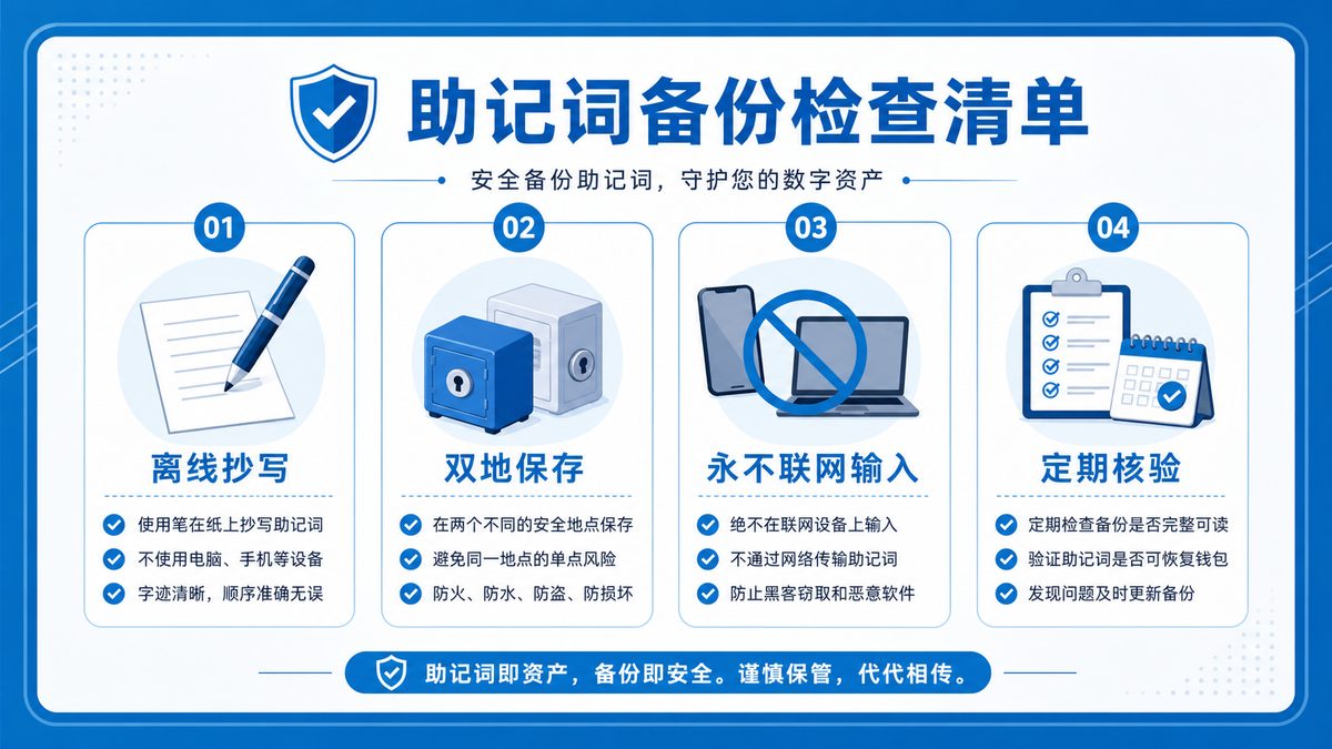 助记词备份怎么保存？ 图 1