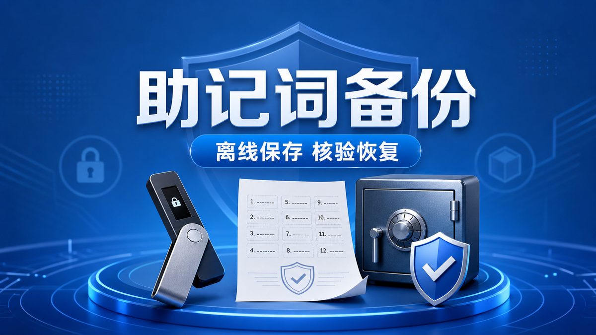 助记词备份怎么保存？
