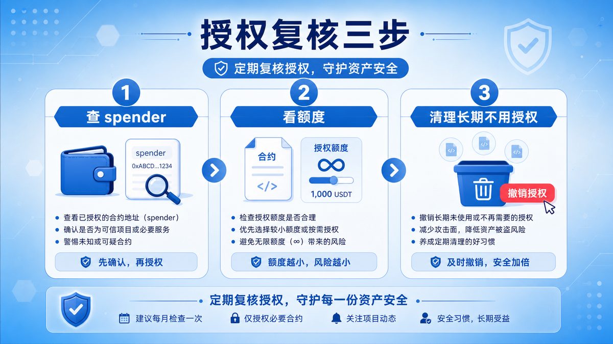 代币花费额度怎么查？授权复核清单 图 1