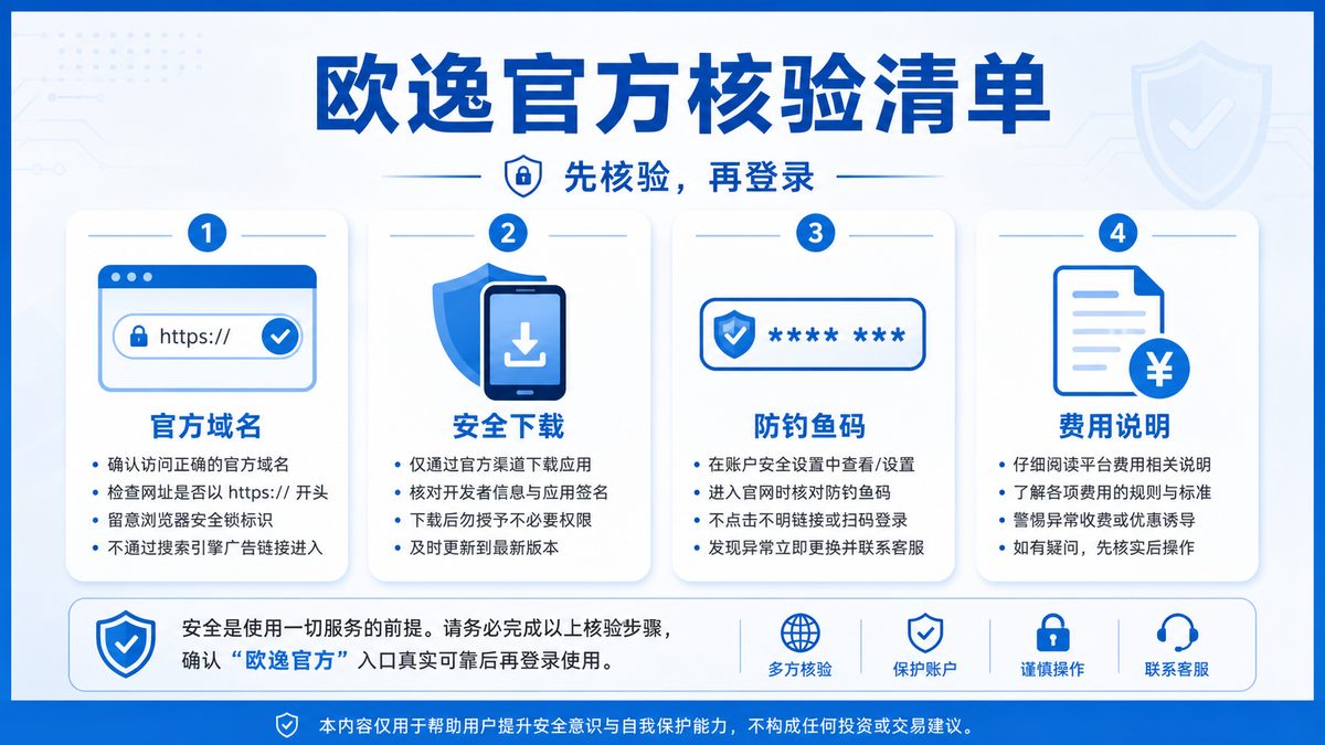 欧逸官方入口怎么核验？ 图 1