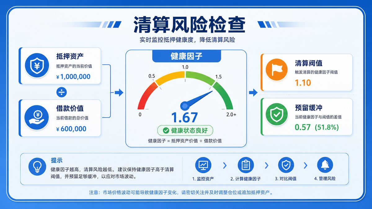 Aave健康因子怎么查？ 图 1