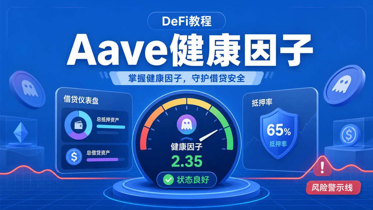 Aave健康因子怎么查？