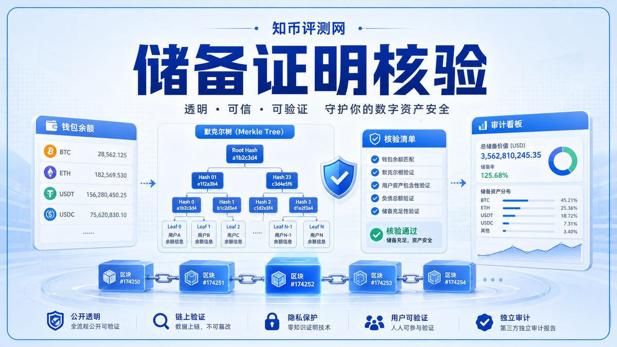 储备证明默克尔树怎么查？