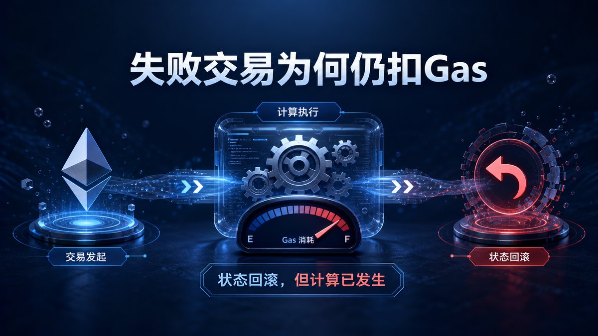 以太坊交易失败为什么还扣Gas？