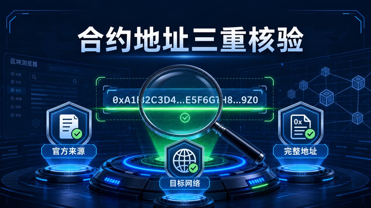 代币合约地址怎么查才可靠？