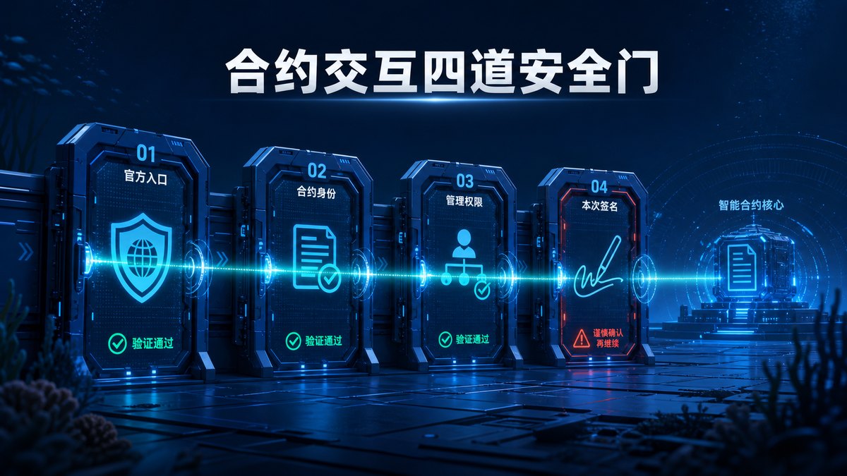 连接智能合约前要检查什么？
