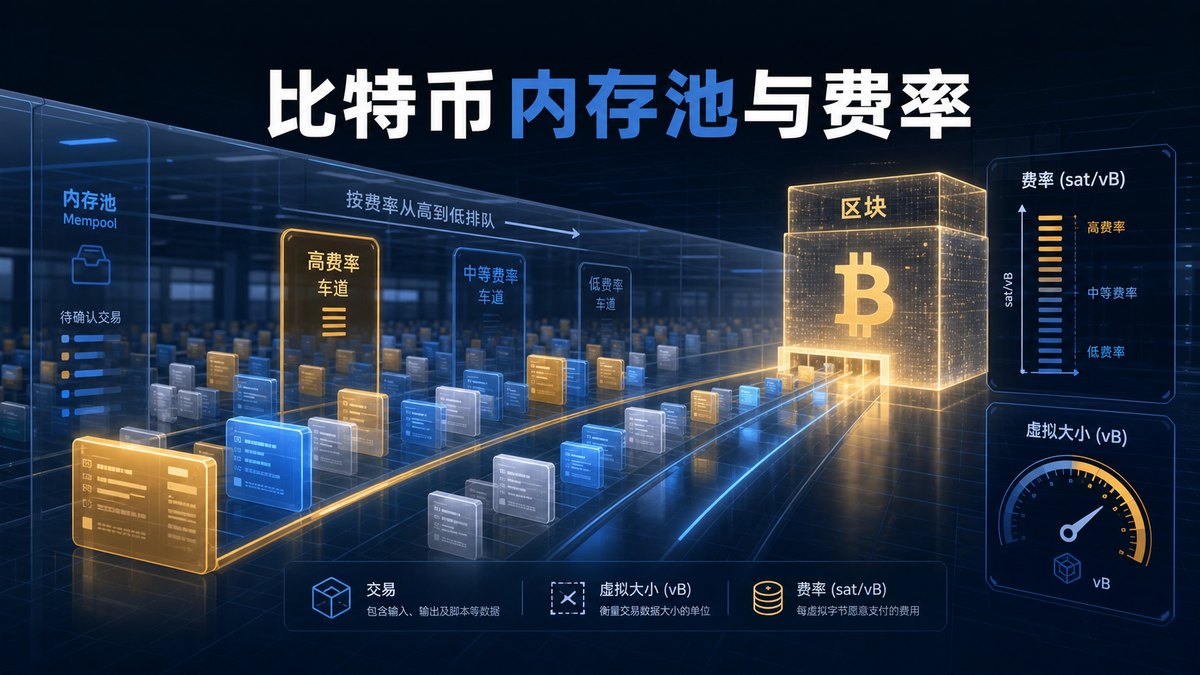 比特币内存池与费率怎么看？
