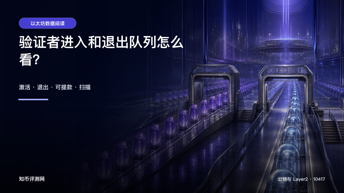 验证者进入和退出队列怎么看？