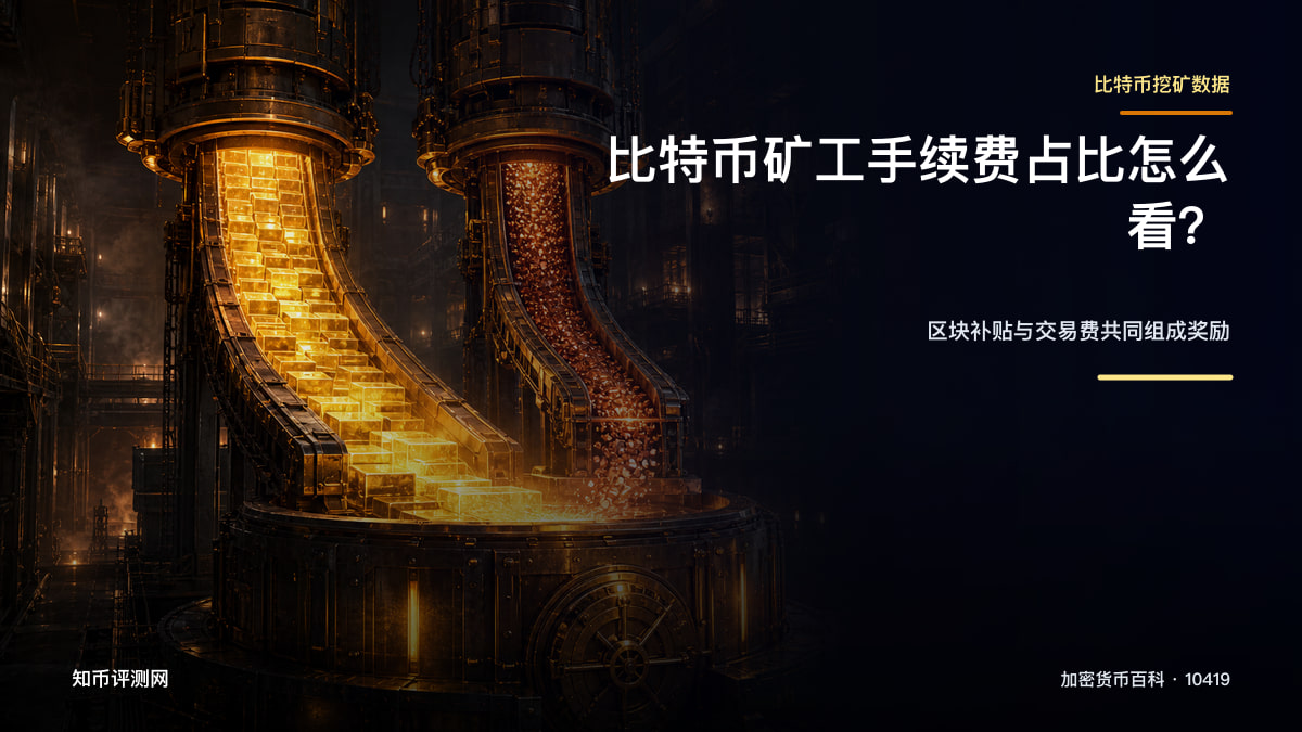 比特币矿工手续费占比怎么看？