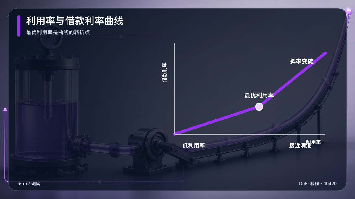 Aave利用率为何影响借款利率？ 图 1