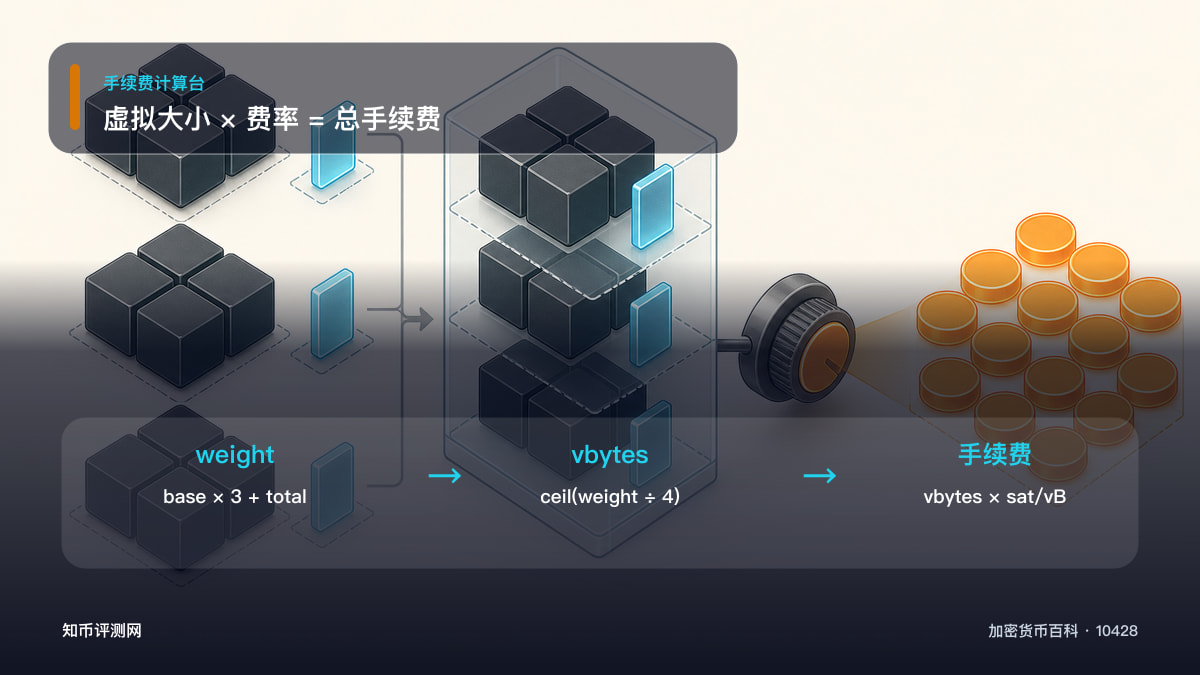 比特币vbytes和sat/vB怎么算？ 图 1