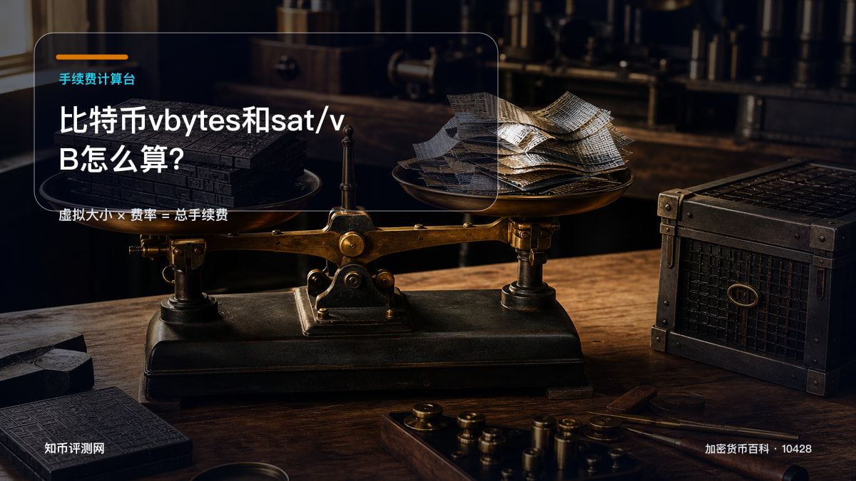 比特币vbytes和sat/vB怎么算？