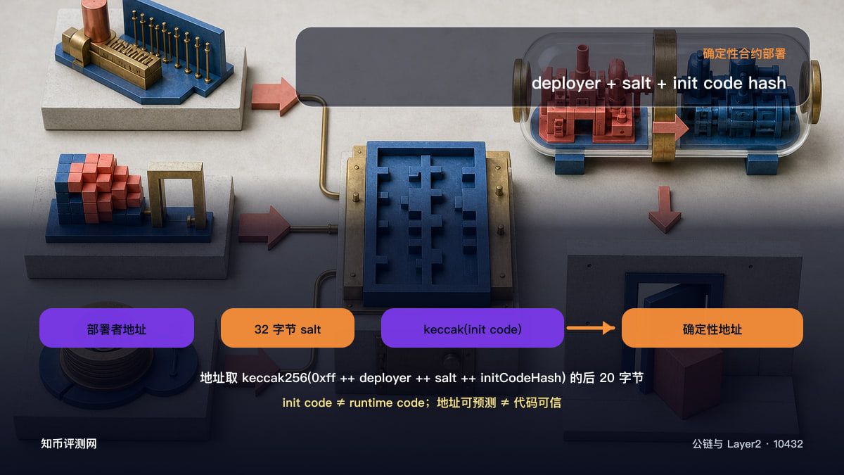 CREATE2为何能提前算出合约地址？ 图 1