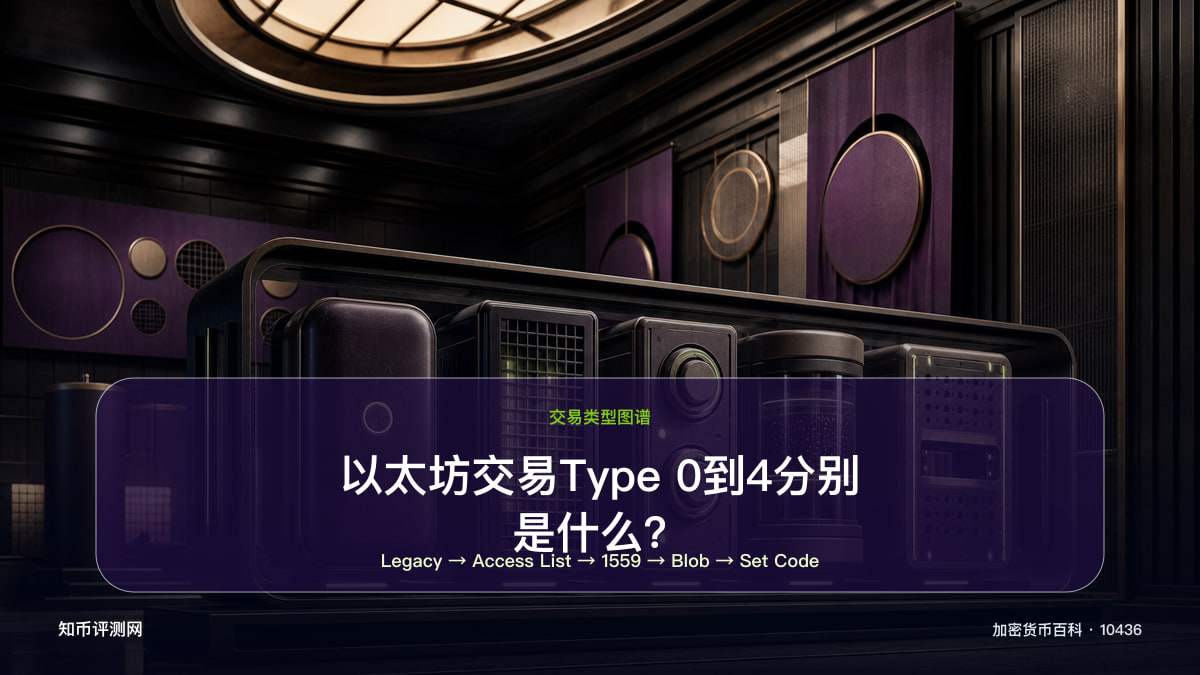以太坊交易Type 0到4分别是什么？