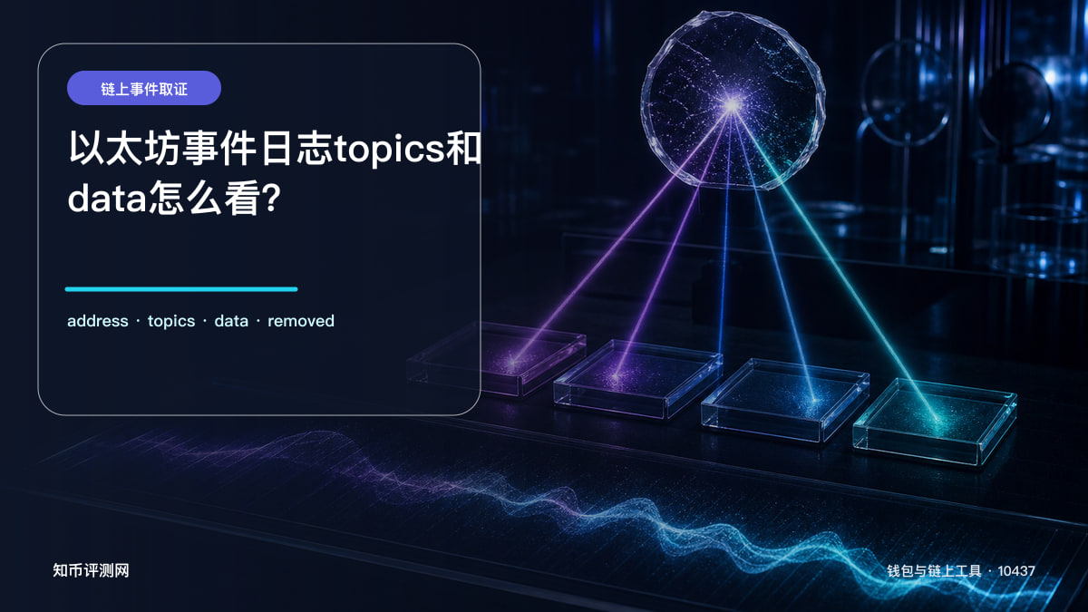 以太坊事件日志topics和data怎么看？