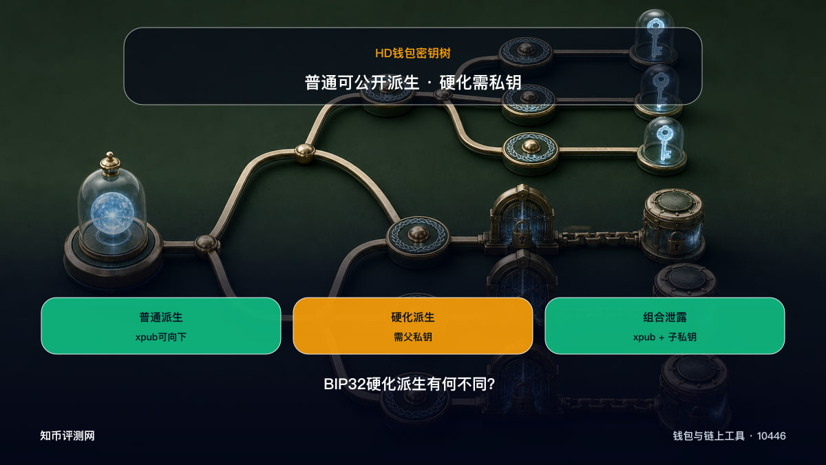 BIP32硬化派生有何不同？ 图 1