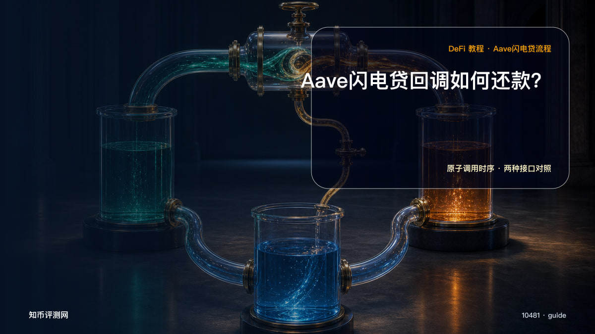 Aave闪电贷回调如何还款？