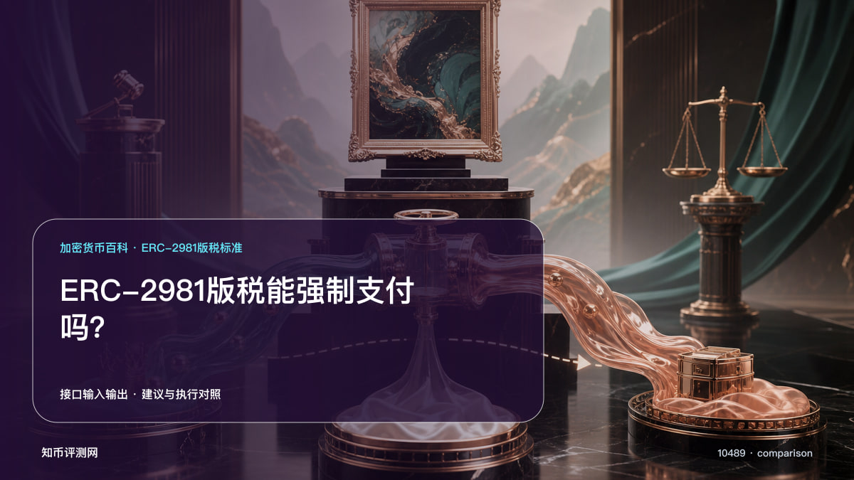 ERC-2981版税能强制支付吗？