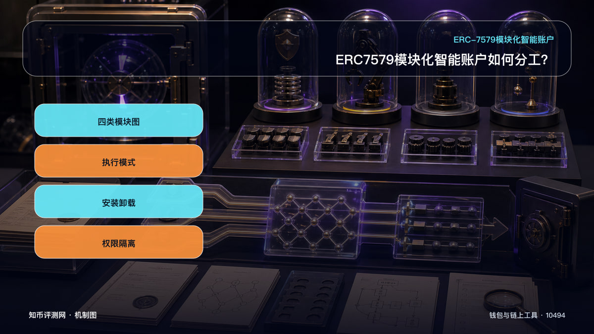 ERC7579模块化智能账户如何分工？ 图 1