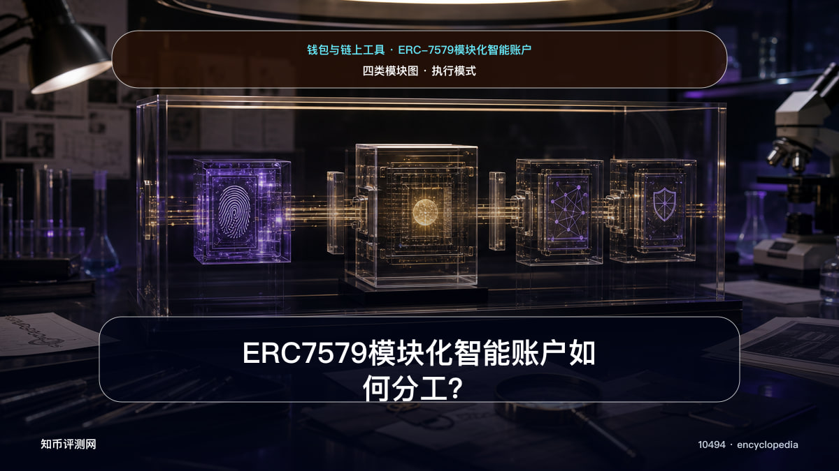 ERC7579模块化智能账户如何分工？