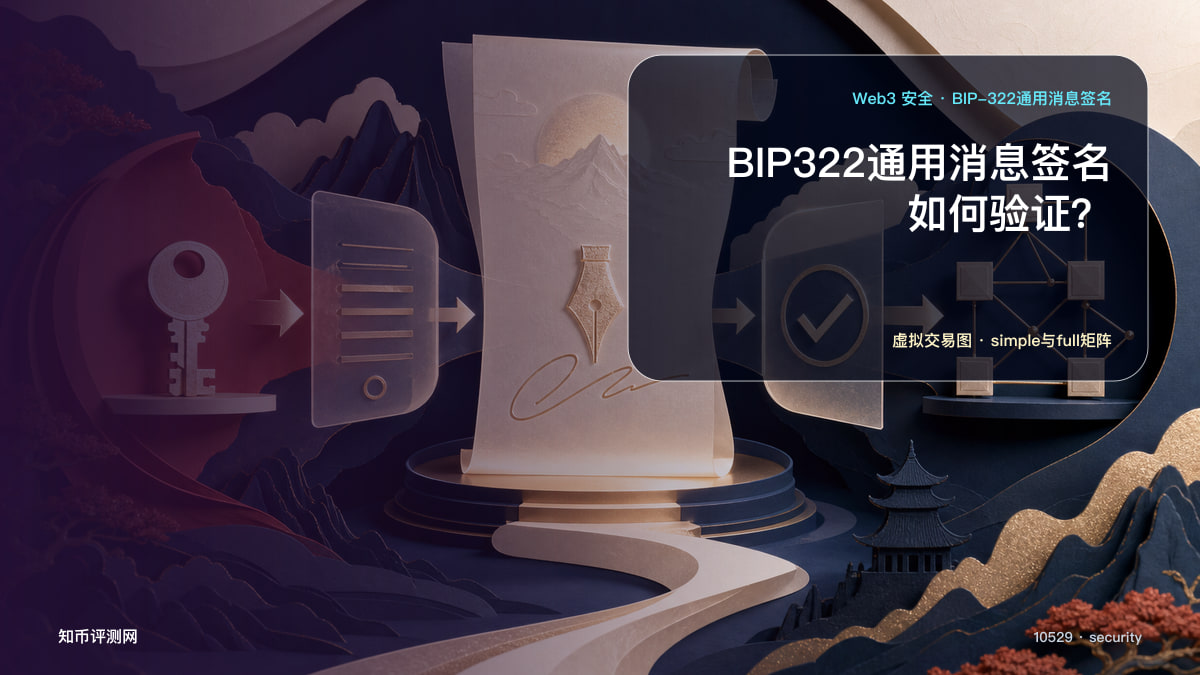 BIP322通用消息签名如何验证？