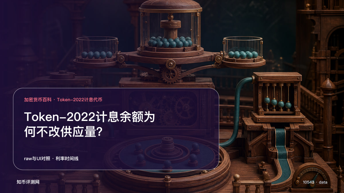 Token-2022计息余额为何不改供应量？