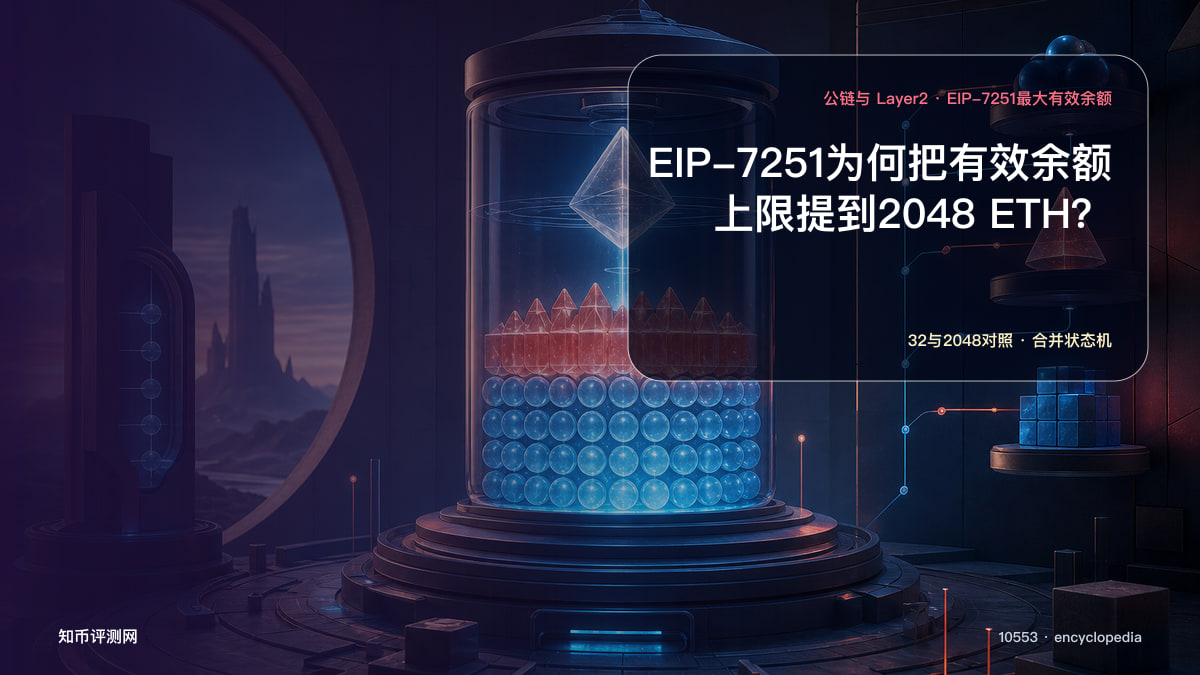 EIP-7251为何把有效余额上限提到2048 ETH？