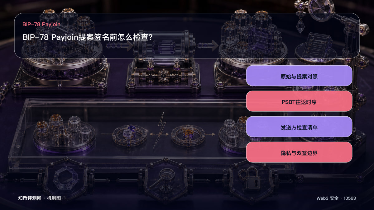 BIP-78 Payjoin提案签名前怎么检查？ 图 1
