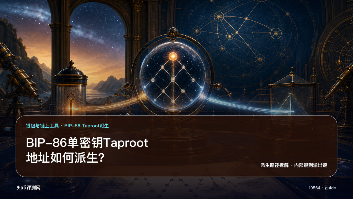 BIP-86单密钥Taproot地址如何派生？