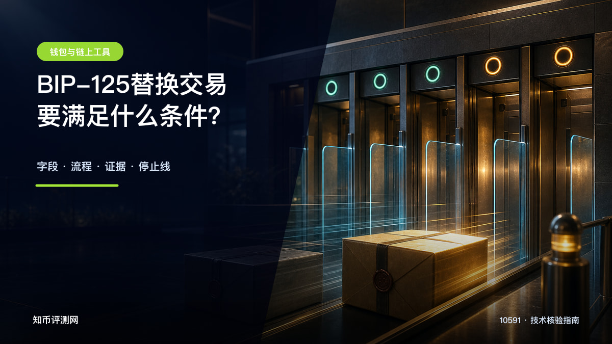 BIP-125替换交易要满足什么条件？