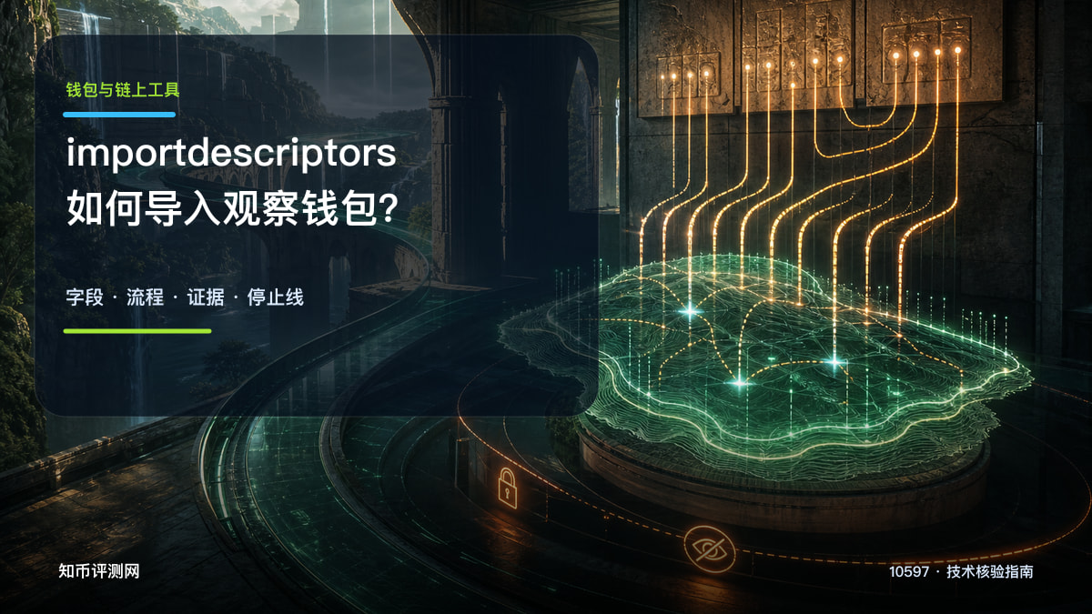 importdescriptors如何导入观察钱包？