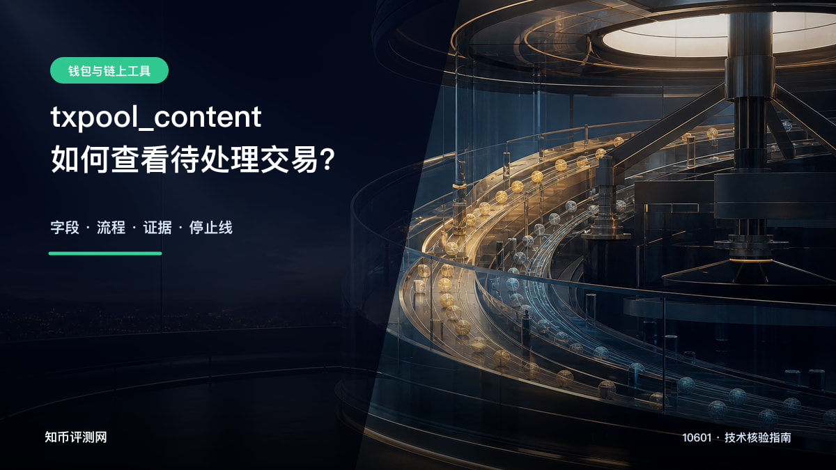 txpool_content如何查看待处理交易？