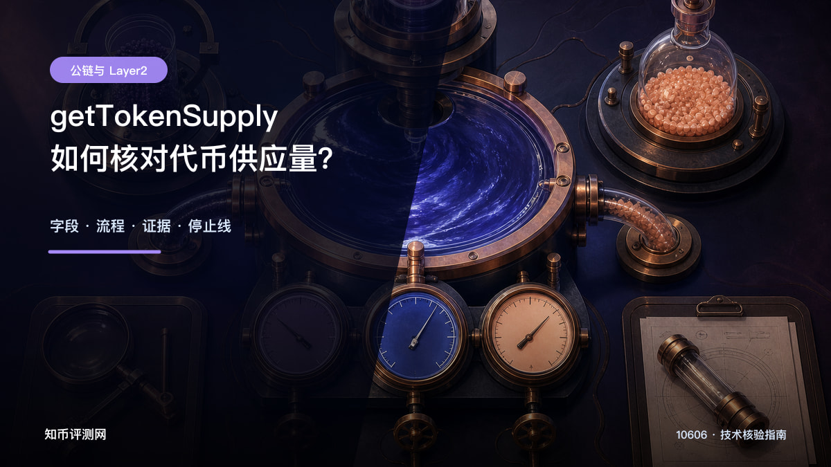 getTokenSupply如何核对代币供应量？