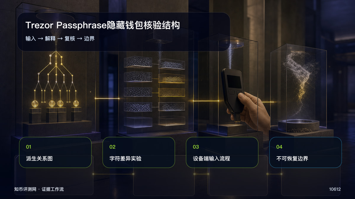 Trezor隐藏钱包输错Passphrase会怎样？ 图 1
