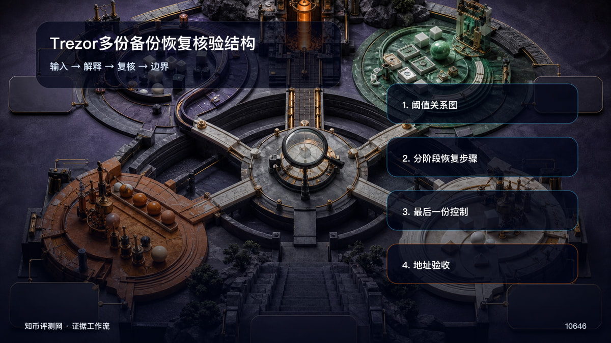 Trezor多份备份如何分段恢复？ 图 1