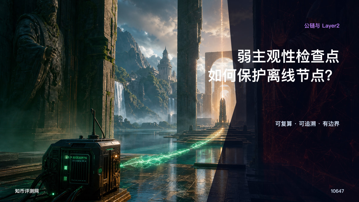 弱主观性检查点如何保护离线节点？