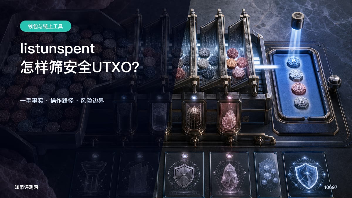 listunspent怎样筛安全UTXO？