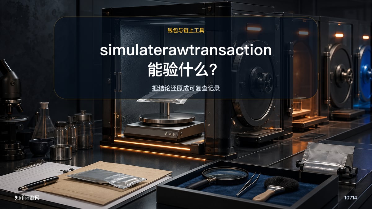 simulaterawtransaction能验什么？