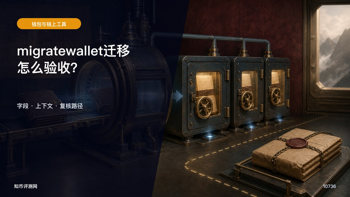 migratewallet迁移怎么验收？