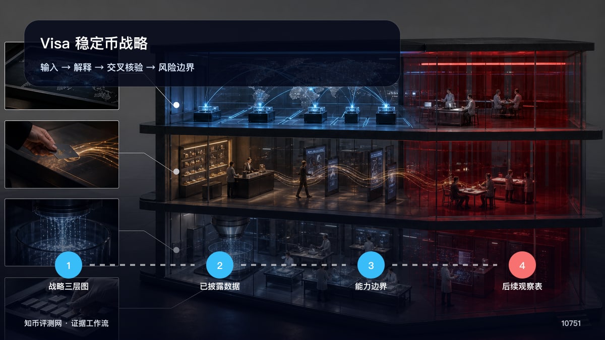 Visa稳定币战略分成哪三层？ 图 1