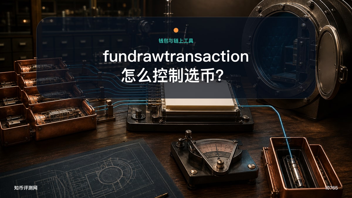 fundrawtransaction怎么控制选币？