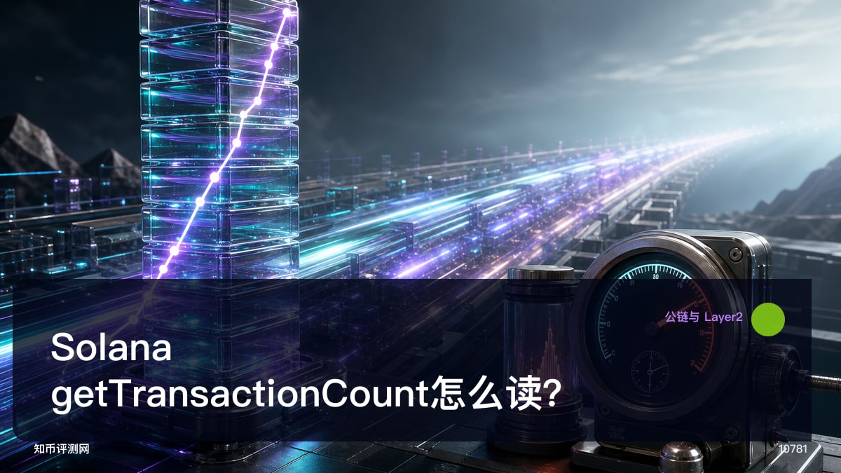 Solana getTransactionCount怎么读？