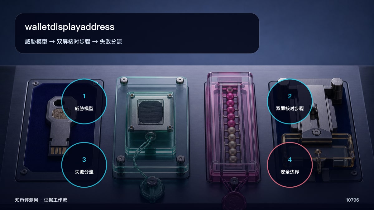 walletdisplayaddress怎么核对地址？ 图 1