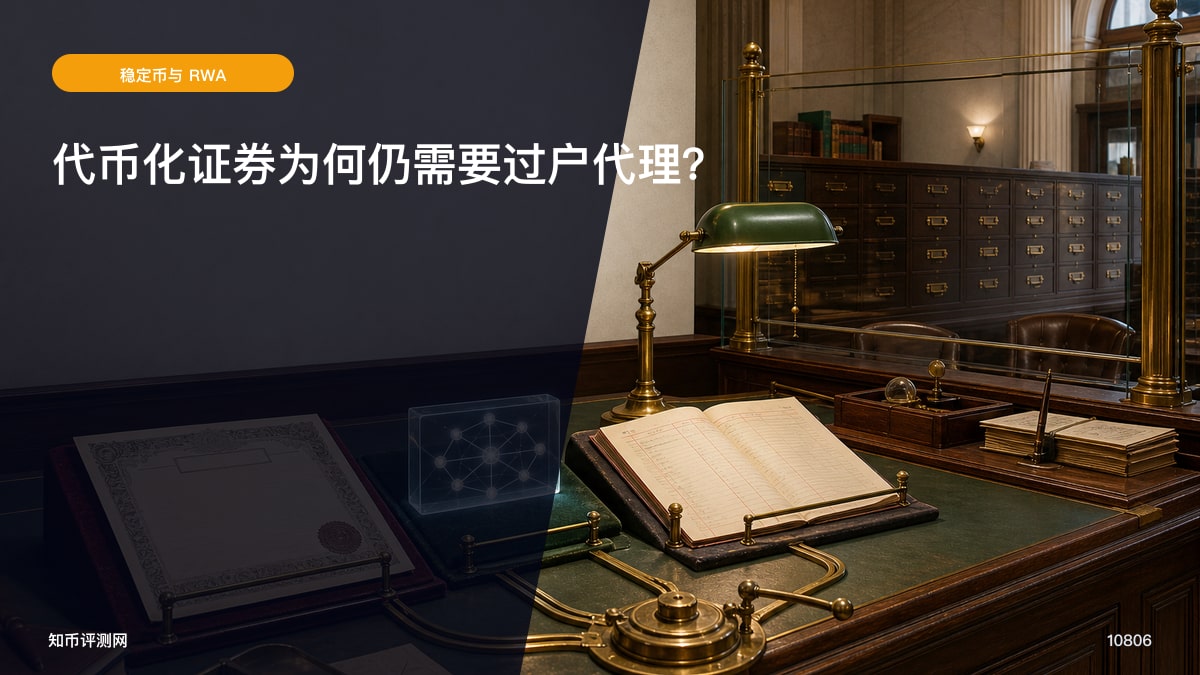 代币化证券为何仍需要过户代理？