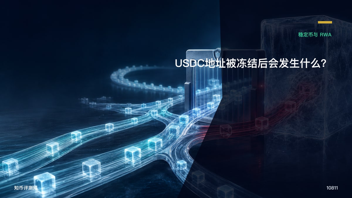 USDC地址被冻结后会发生什么？