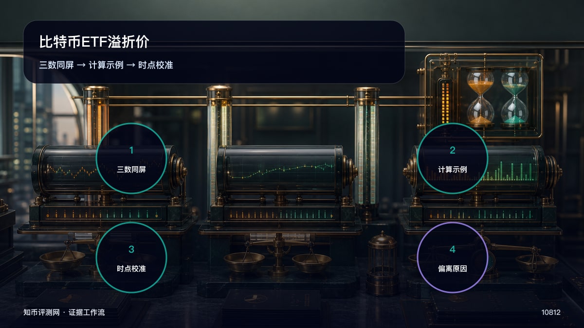 比特币ETF市价、NAV和溢折价怎么看？ 图 1