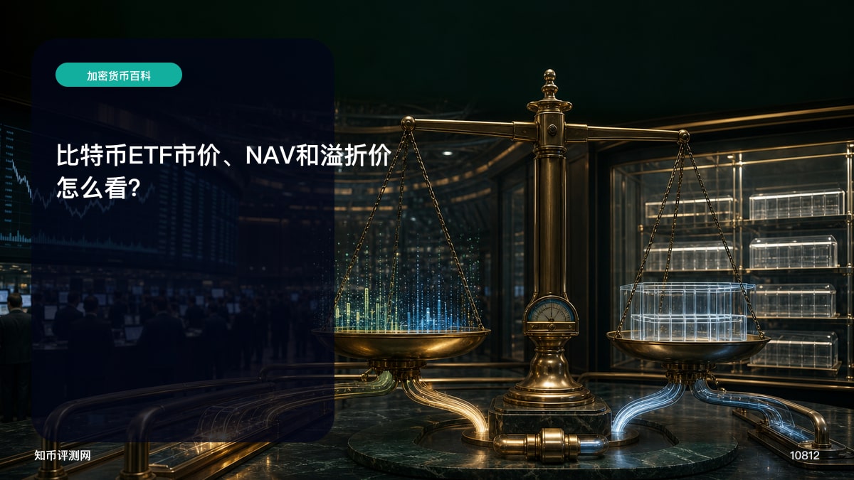 比特币ETF市价、NAV和溢折价怎么看？
