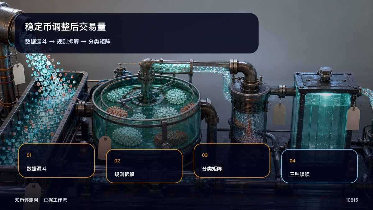 稳定币原始交易量如何调整去噪？ 图 1