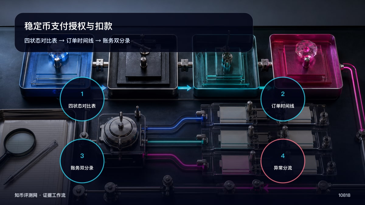 稳定币支付的授权、扣款和退款有何区别？ 图 1